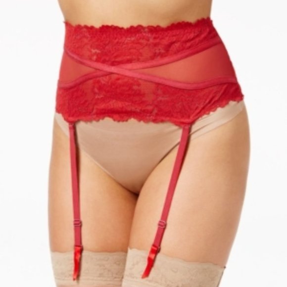 SALE Maidenform Super Sexy Lace Garter Belt - Picture 1 of 7